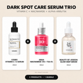 DARK SPOT CARE SERUM TRIO — COSRX VITAMIN C 13 SERUM 20ml + ANUA NIACINAMIDE 10% + TXA 4% 30ml + BEAUTY OF JOSEON GLOW DEEP SERUM 30ml