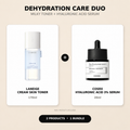 DEHYDRATION CARE DUO — LANEIGE CREAM SKIN TONER 170ml + COSRX HYALURONIC ACID 3% SERUM 20ml