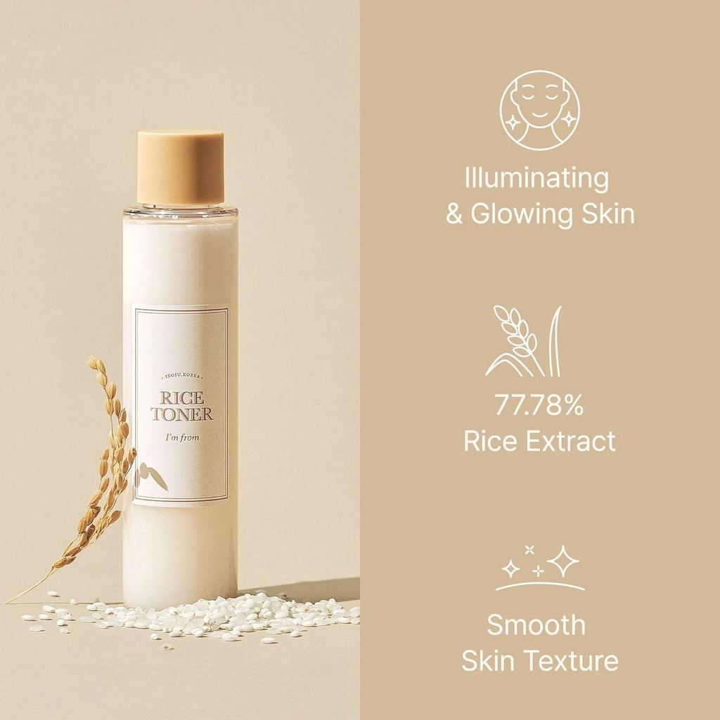 I'm From Rice Toner 150ml – Brightening Hydrating Korean Toner
