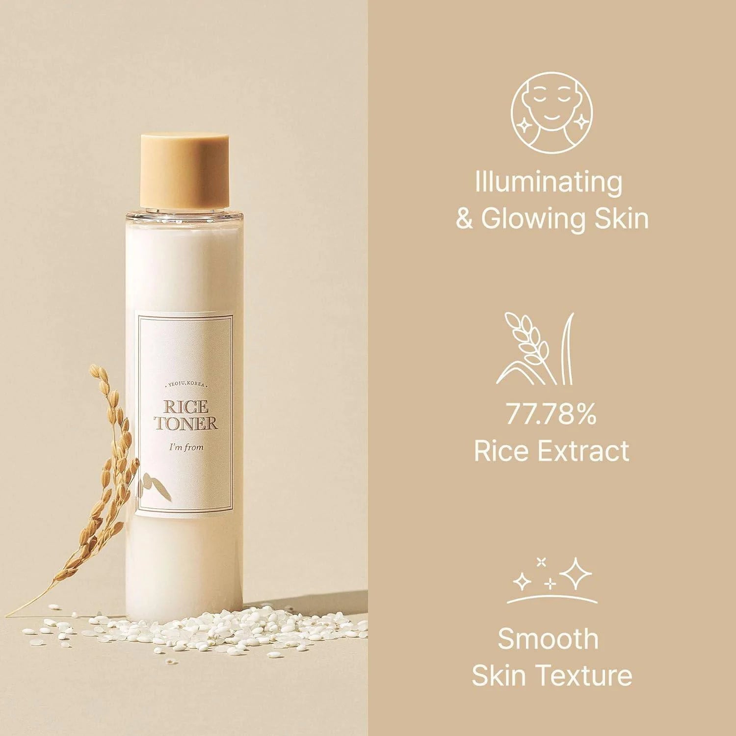 I'm From Rice Toner 150ml – Brightening Hydrating Korean Toner