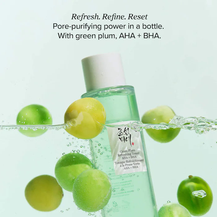 Beauty of Joseon Green Plum AHA BHA Toner – Gentle Exfoliating & Smooth Skin (150ml)