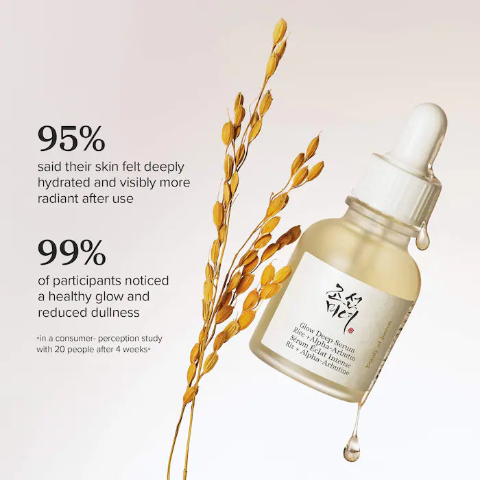 Beauty of Joseon Glow Deep Serum Rice + Alpha-Arbutin 30ml – Brightening Serum