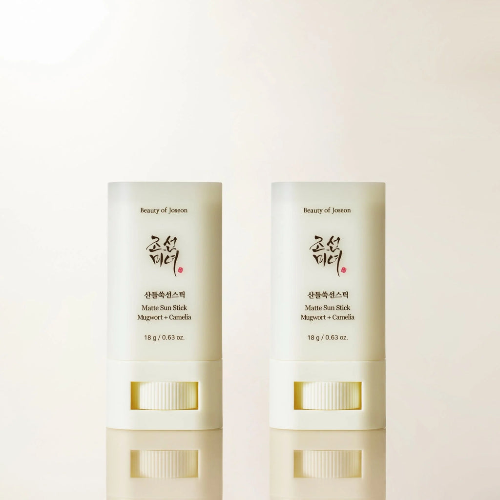 Beauty of Joseon Matte Sun Stick Mugwort + Camellia SPF50+ PA++++ 2 Pack