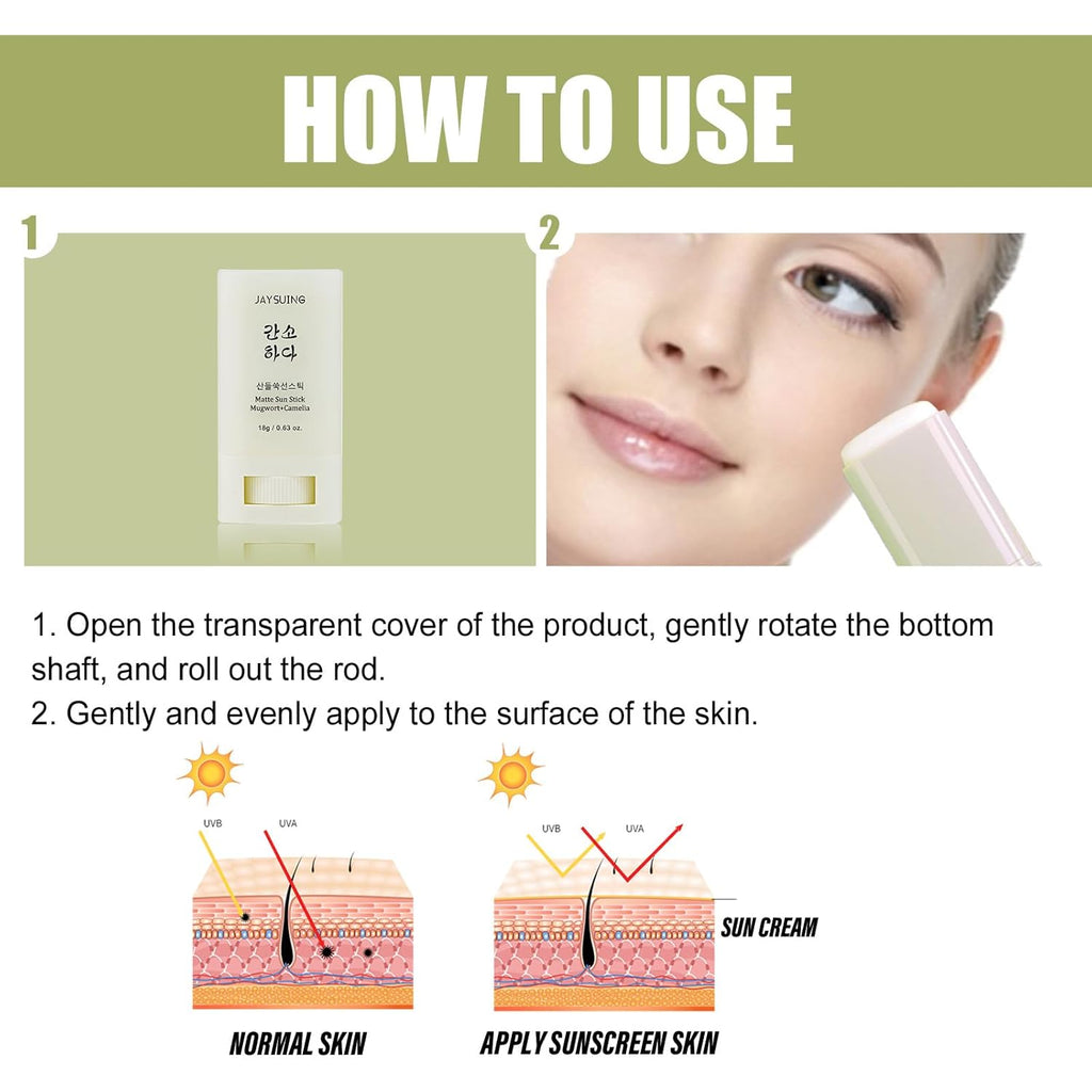 Beauty of Joseon Matte Sun Stick Mugwort + Camellia SPF50+ PA++++ 18g