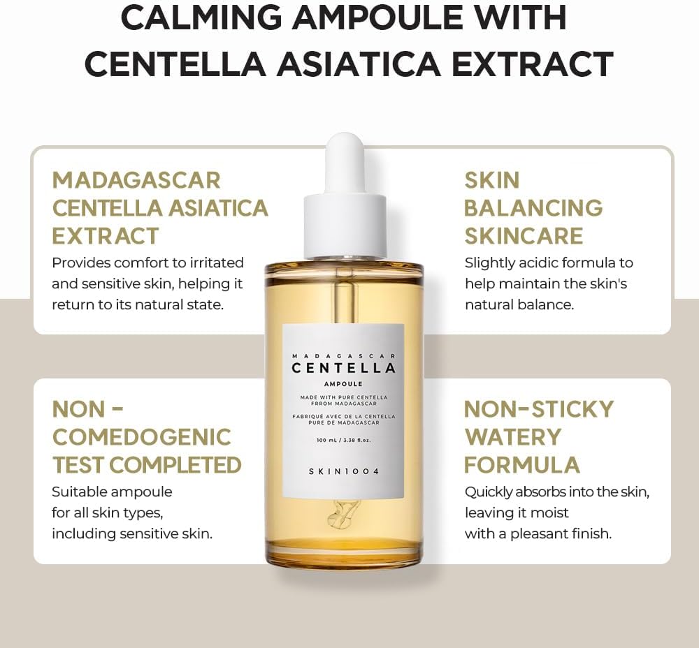 SKIN1004 Madagascar Centella Ampoule 100ml – Soothing Korean Serum