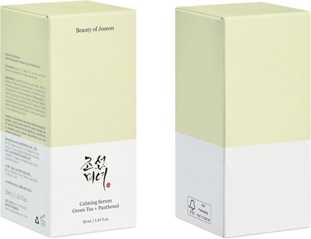 Beauty of Joseon Calming Serum Green Tea + Panthenol 30ml
