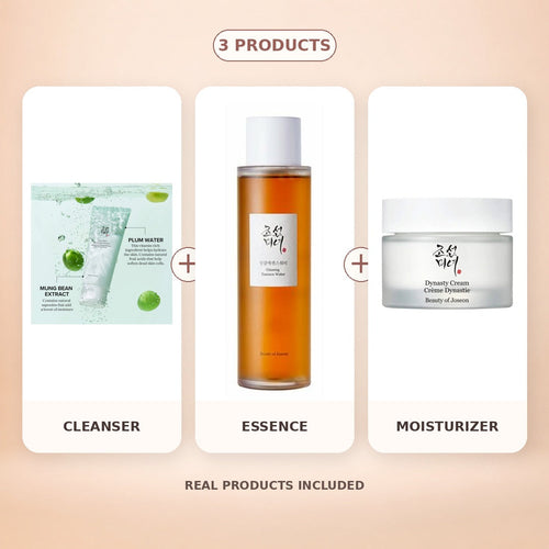 Beauty of Joseon Cleanser, Essence and Moisturizer Beginner Routine — 3 products