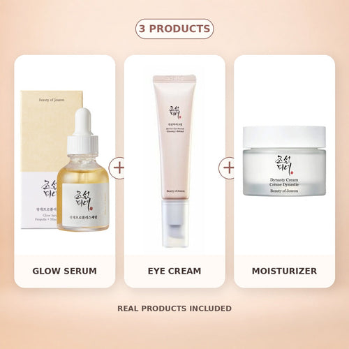 Beauty of Joseon Glow Serum, Eye Cream and Moisturizer Night Routine — 3 products