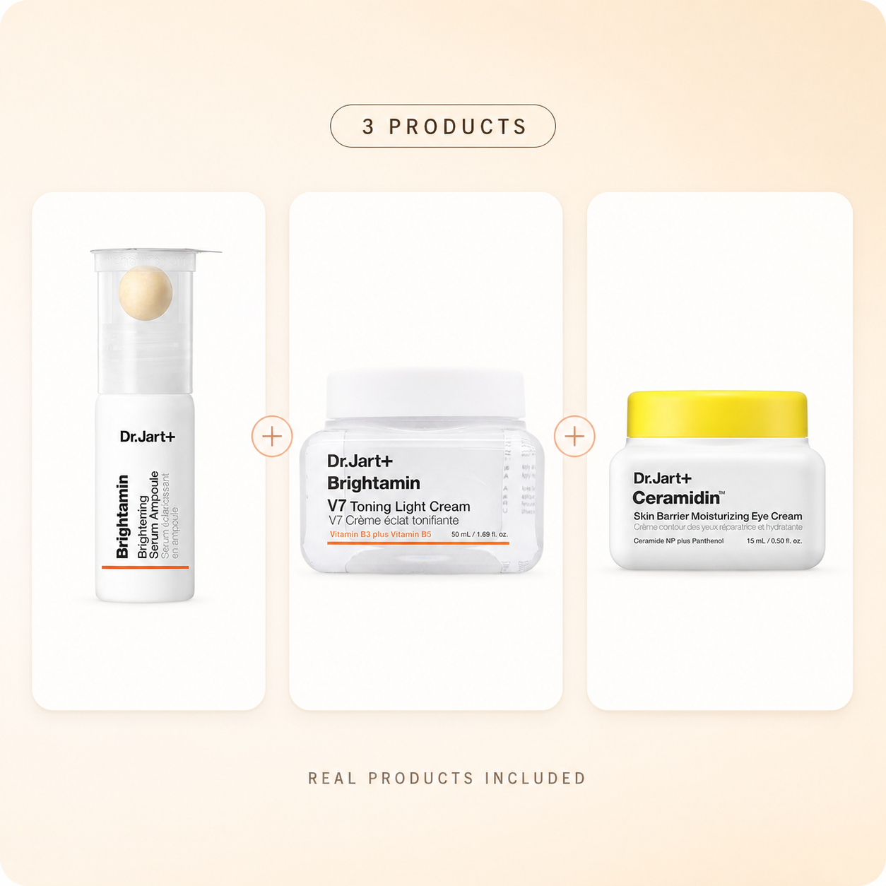 Dr. Jart Premium Radiance Ritual with 3 included products