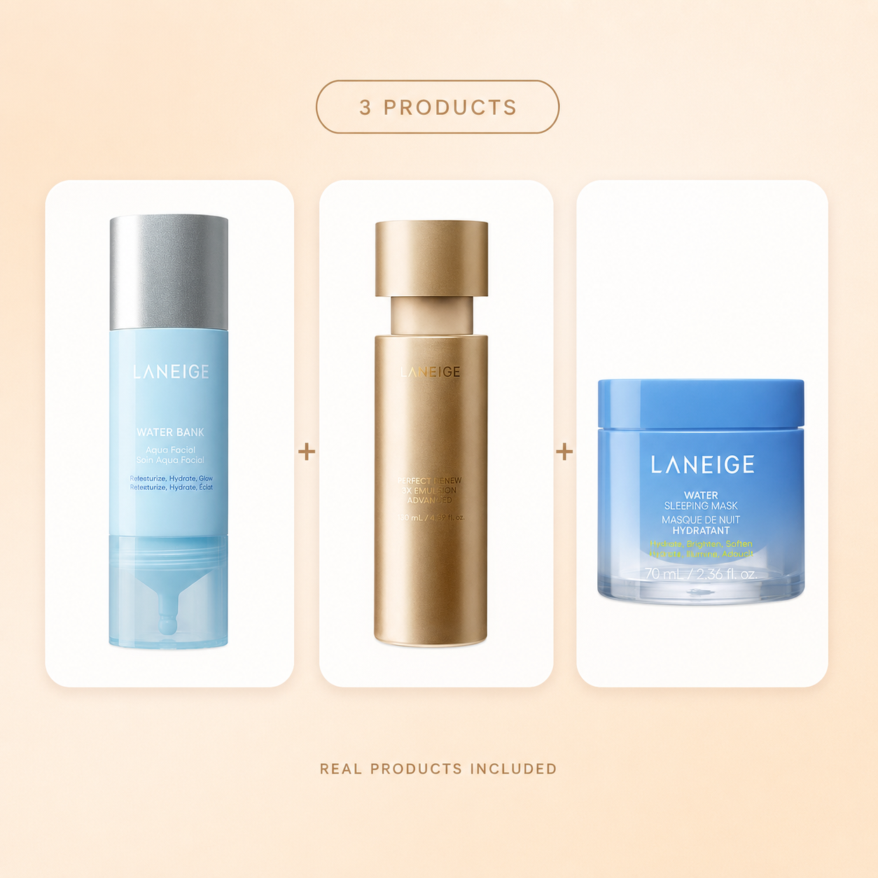 LANEIGE Intensive Hydration Night Ritual with 3 included products