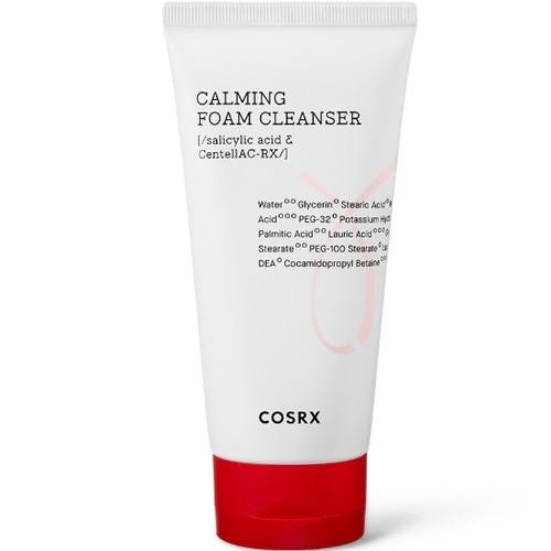COSRX AC Collection Calming Foam Cleanser in the Clear and Calm routine