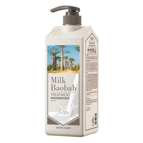 Milk Baobab Hair Treatment 1000ml – White Soap – Korean beauty product image 2