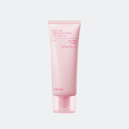 Celimax Heart Pink Tone Up Sun Cream SPF50+ PA++++ 40ml product packaging