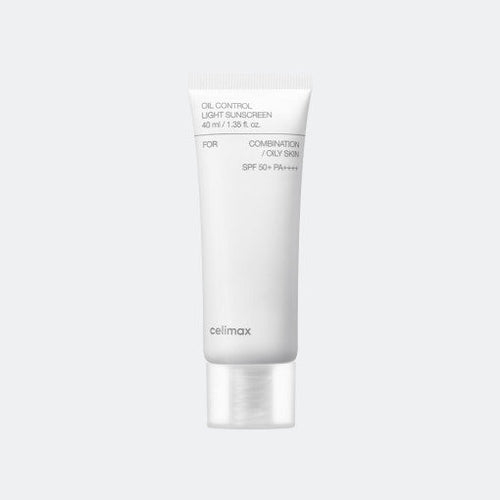 Celimax Oil Control Light Sunscreen SPF50+ PA++++ 40ml product packaging