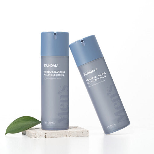 KUNDAL Classic Men's Aqua Sebum Balancing All-in-One Lotion 150ml – product view 4
