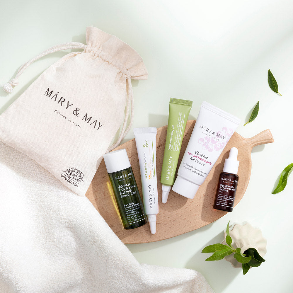 MARY & MAY Soothing Trouble Care Travel Kit – 5-Piece Routine — product image 3 of 7