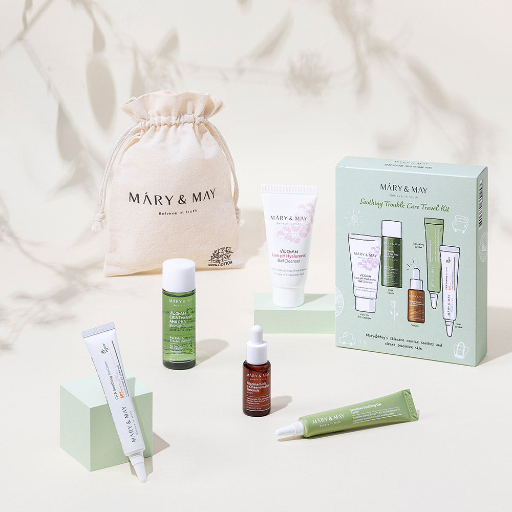 MARY & MAY Soothing Trouble Care Travel Kit – 5-Piece Routine — product image 4 of 7