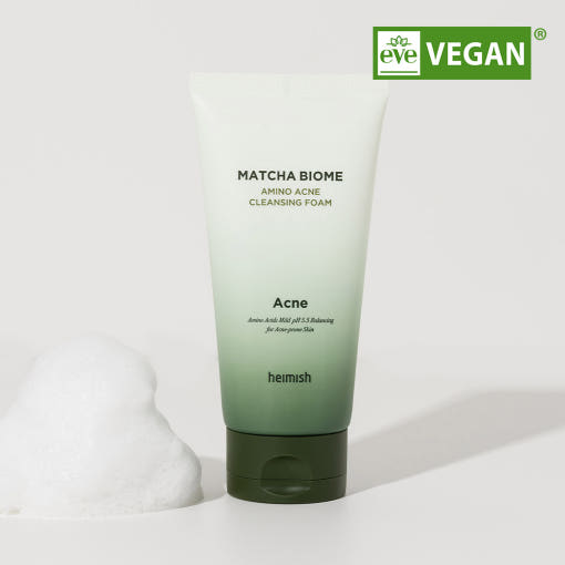heimish Matcha Biome Amino Acne Cleansing Foam 150ml – product image 7