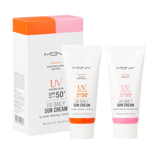 MACQUEEN New York UV Daily Sun Cream Travel Kit SPF50+ PA+++ – 2 x 30ml — product image 1 of 5