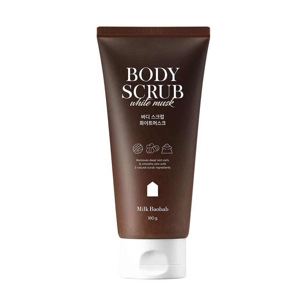 Milk Baobab Body Scrub 180g – Korean beauty product image 2