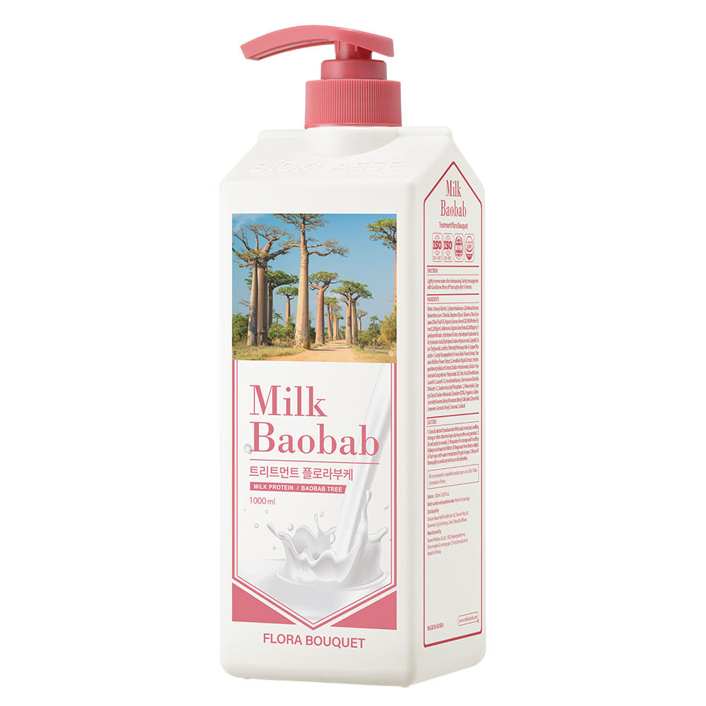 Milk Baobab Hair Treatment 1000ml – Flora Bouquet – Korean beauty product image 2
