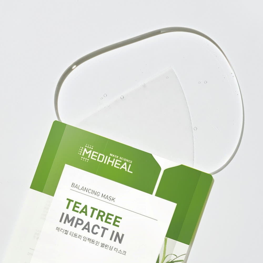 MEDIHEAL Teatree Impact Balancing Mask – 10 Pack – product image 3