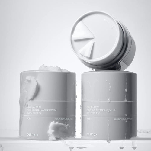 Celimax Dual Barrier Purifying Cleansing Balm Set 50ml + 50ml Refill product packaging